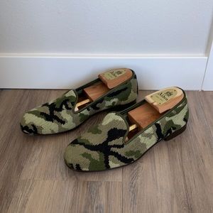 Stubbs & Wootton Camo Smoking Slipper